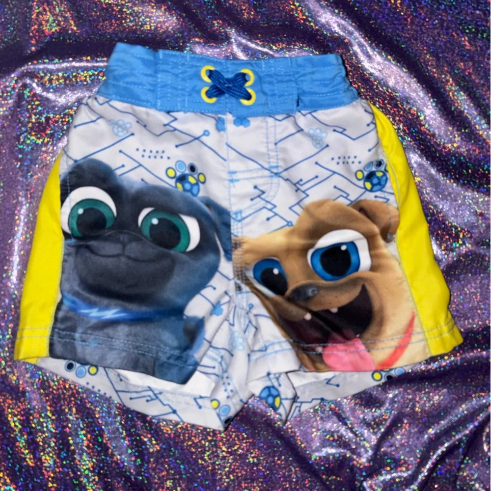 Disney Puppy Dog Pals Swim Trunks